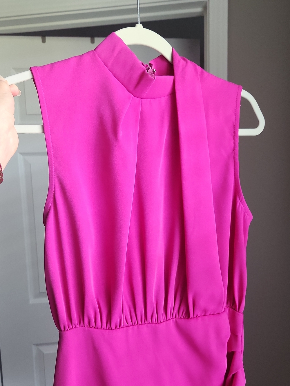 NWT Glam Sleeveless Mock Neck Pink Women’s Skort Dress